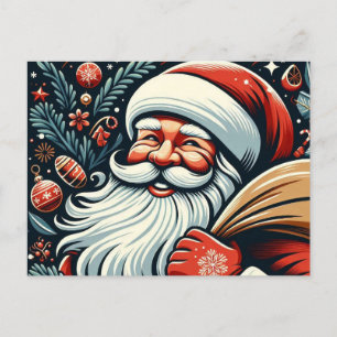Weihnachtsmann 10 postkarte