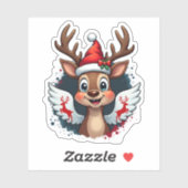 Weihnachtsmann (1) aufkleber (Blatt)