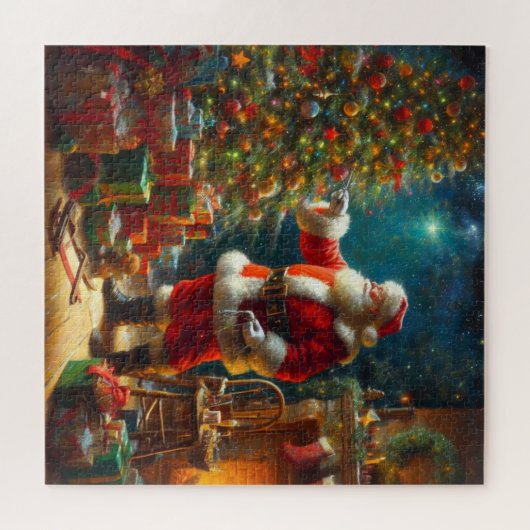 Weihnachtsmann 1 puzzle (Horizontal)