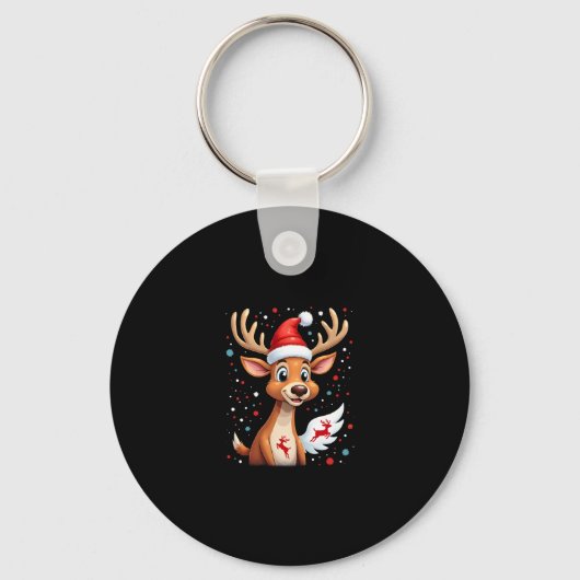 Weihnachtsmann (1) schlüsselanhänger (Vorderseite)