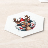 Weihnachtsmann (1) untersetzer (angewinkelt)