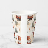 Weihnachtsmann 2 - Aquarell Pappbecher (Rechts)