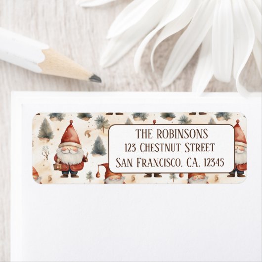 Weihnachtsmann 2 - Rücksendeadresse (Insitu)