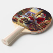 Weihnachtsmann 2 tischtennis schläger (Vorderseite)