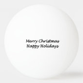 Weihnachtsmann 2 tischtennisball (Rückseite)