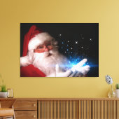 Weihnachtsmann 2 Weihnachtskunst Leinwanddruck (Insitu (Wohnzimmer))