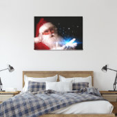 Weihnachtsmann 2 Weihnachtskunst Leinwanddruck (Insitu (Schlafzimmer))