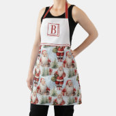 Weihnachtsmann 3 - Aquarell Schürze (InSitu)