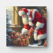 Weihnachtsmann 3 fotoplatte (Vorderseite)