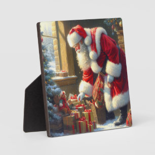 Weihnachtsmann 3 fotoplatte