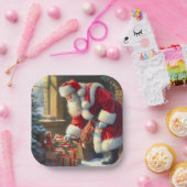 Weihnachtsmann 3 pappteller (Party)