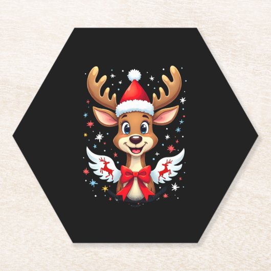 Weihnachtsmann (3) untersetzer (Vorderseite)