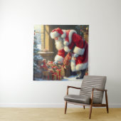 Weihnachtsmann 3 wandteppich (Beispiel)