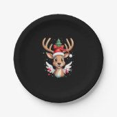 Weihnachtsmann (4) pappteller (Vorderseite)