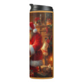 Weihnachtsmann 4 thermosbecher (Nach rechts gedreht)