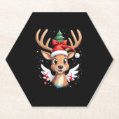 Weihnachtsmann (4) untersetzer (Vorderseite)