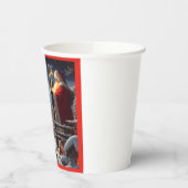 Weihnachtsmann 5 pappbecher (Links)