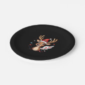 Weihnachtsmann (5) pappteller (Schrägansicht)