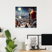Weihnachtsmann 5 poster (Heimbüro)