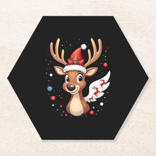 Weihnachtsmann (5) untersetzer (Vorderseite)