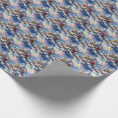 Weihnachtsmann 6 geschenkpapier (Ecke)