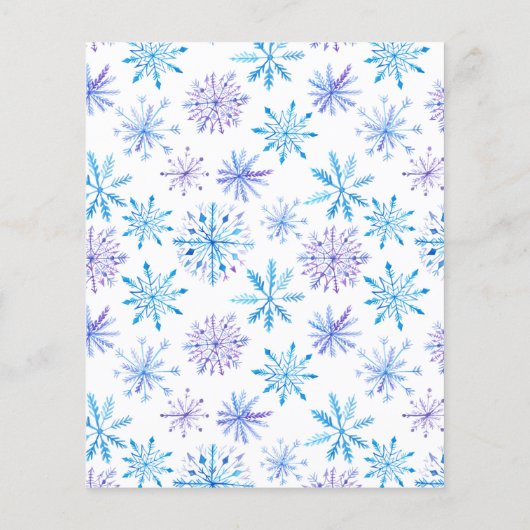 Weihnachtsmann-Adoption Flyer (Hinten)