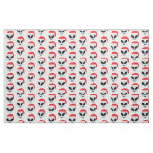 weihnachtsmann alien emoji stoff (Yard (91,4 cm))