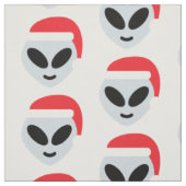 weihnachtsmann alien emoji stoff (Muster)