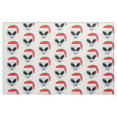 weihnachtsmann alien emoji stoff (Fat Quarter (45,7 x 55,9 cm))