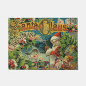 Weihnachtsmann Antike Kunst Fußmatte (Vorderseite)
