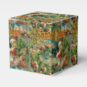 Weihnachtsmann Antike Kunst Geschenkschachtel (Vorderseite)