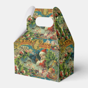 Weihnachtsmann Antike Kunst Geschenkschachtel