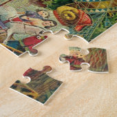 Weihnachtsmann Antike Kunst Puzzle (Seite)