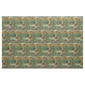 Weihnachtsmann Antike Kunst Stoff (Fat Quarter (45,7 x 55,9 cm))