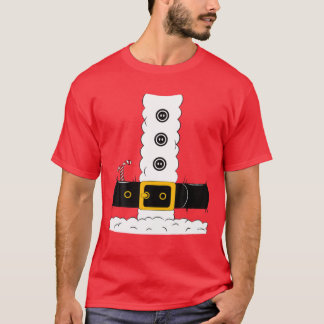 Weihnachtsmann Anzug Erwachsene Männer Frauen Kind T-Shirt