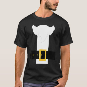 Weihnachtsmann-Anzug Kostüm Bart Weihnachten Xmas T-Shirt