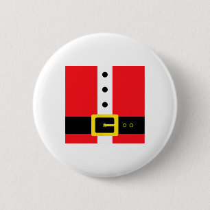 Weihnachtsmann-Anzug Weihnachtskostüm Lustig Süß H Button