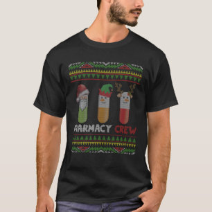 Weihnachtsmann Apotheke Crew Weihnachtsgebäck Sch T-Shirt