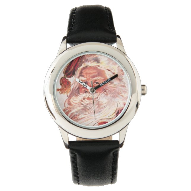 Weihnachtsmann Armbanduhr (Vorderseite)