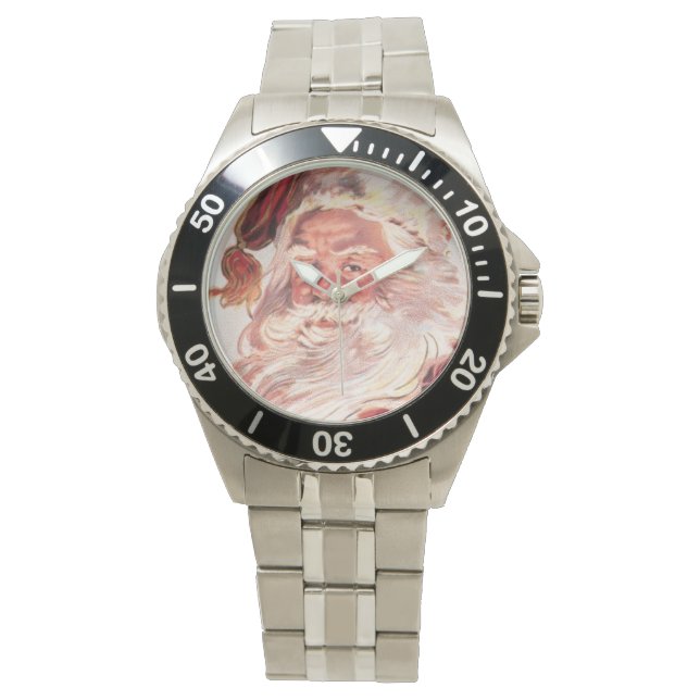 Weihnachtsmann Armbanduhr (Vorderseite)