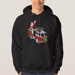 Weihnachtsmann auf dem Feuerwehrschiff Chris Hoodie