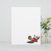 Weihnachtsmann auf dem Flug (Stehend Vorderseite)