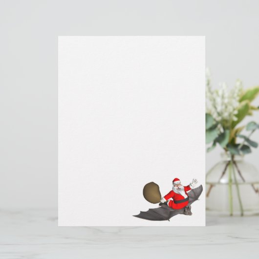 Weihnachtsmann auf dem Flug (Stehend Vorderseite)