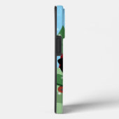 Weihnachtsmann auf Skateboard Case-Mate iPhone Hülle (Rückseite / Rechts)