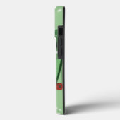 Weihnachtsmann auf Skateboard Case-Mate iPhone Hülle (Rückseite / Links)