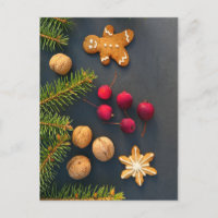 Weihnachtsmann aus Lebkuchen