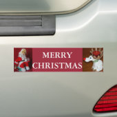 Weihnachtsmann Autoaufkleber (Auf Auto)