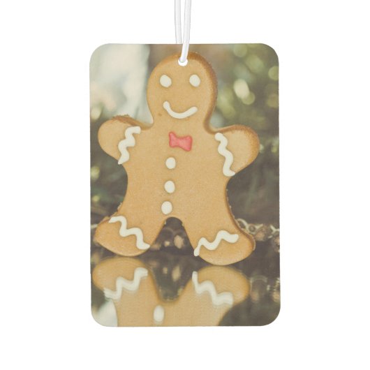 Weihnachtsmann Autolufterfrischer (Rückseite)