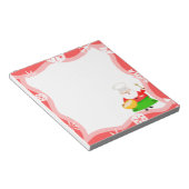 Weihnachtsmann BackNotepad Notizblock (angewinkelt)