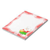 Weihnachtsmann BackNotepad Notizblock (Rotiert)